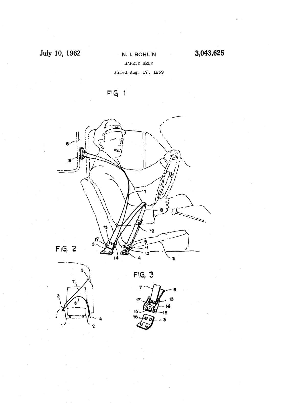 A Volvo Engineer Invented the Seat Belt