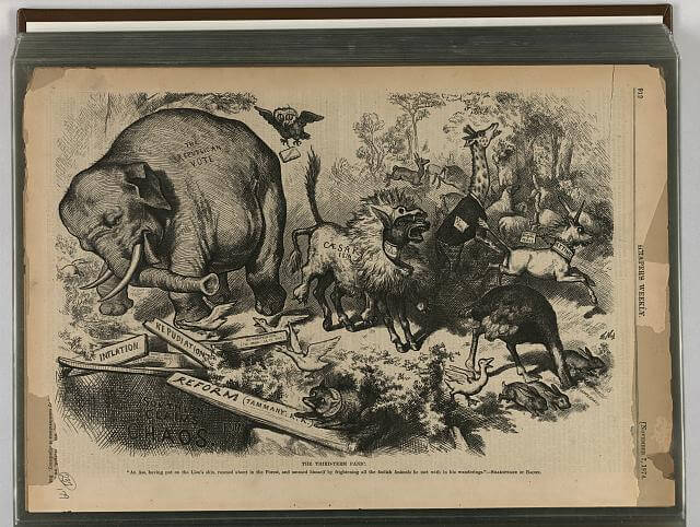 Why Donkeys and Elephants Represent the Major American Political Parties